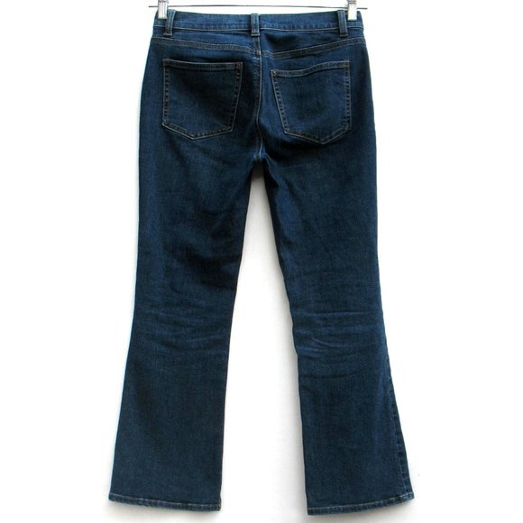 Ann Taylor Kick Crop Bootcut Jeans Modern Fit Sz 4 - Picture 1 of 4